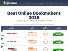 Tablet Screenshot of goodsportsbooks.com